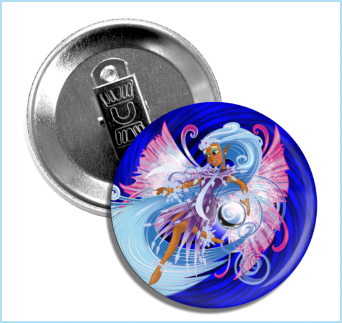 Character Clip Button – SNOW